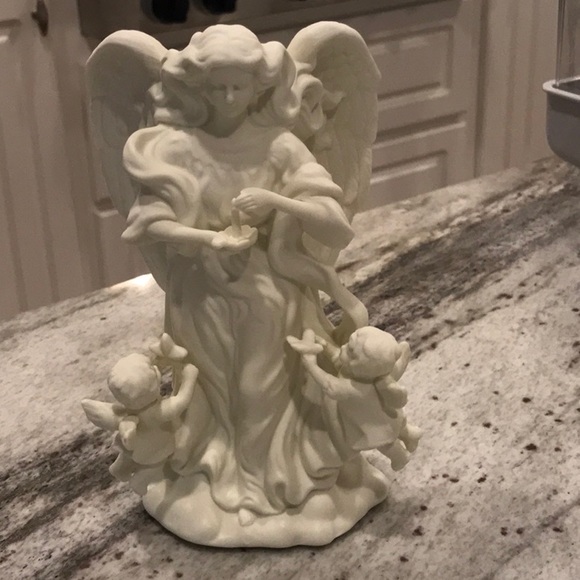 Partylite Angel White Bisque